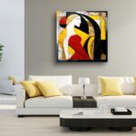 Held Between Arcs - Canvas