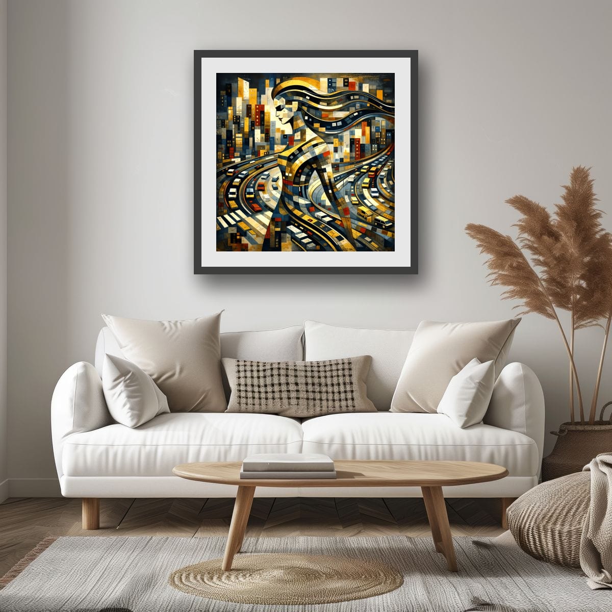 She Carries the City Forward - Fine Art Print - Image 2