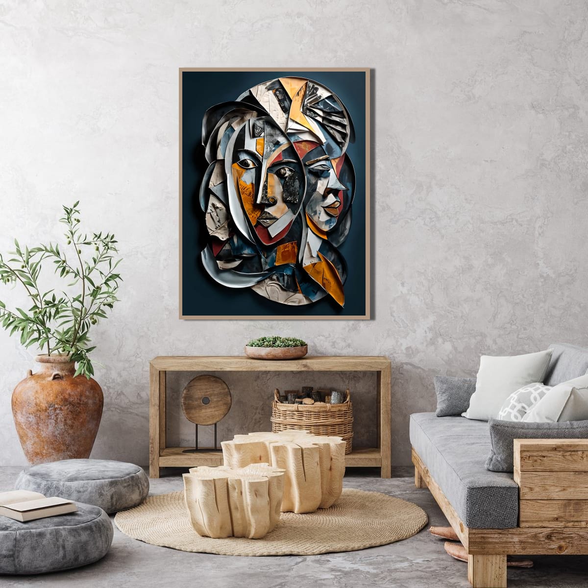 Assembled Without Apology - Museum-Quality Matte Paper Metal Framed Poster - Image 2