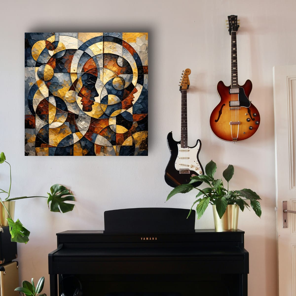 Geometry Learns a Face - Fine Art Print - Image 2