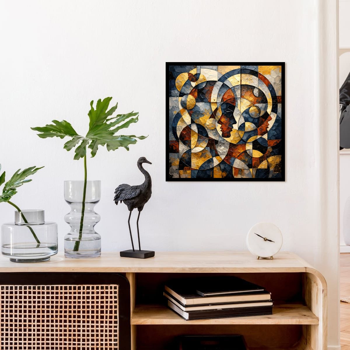 Geometry Learns a Face - Fine Art Print - Image 3