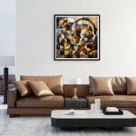 Geometry Learns a Face - Fine Art Print