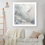 Seraph in Soft Currents - Fine Art Print