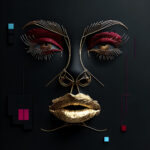 Gilded Stillness - Fine Art Print