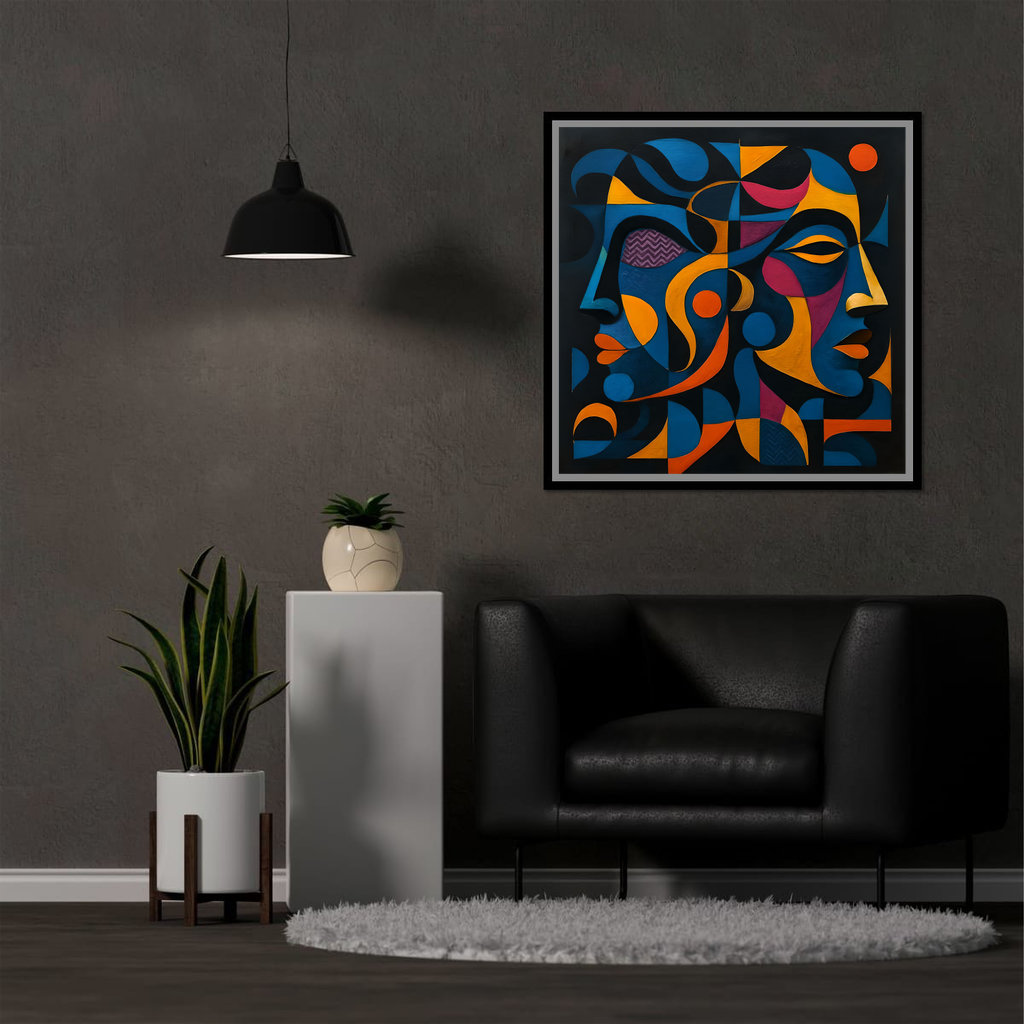 Symmetric Divide - Fine Art Print